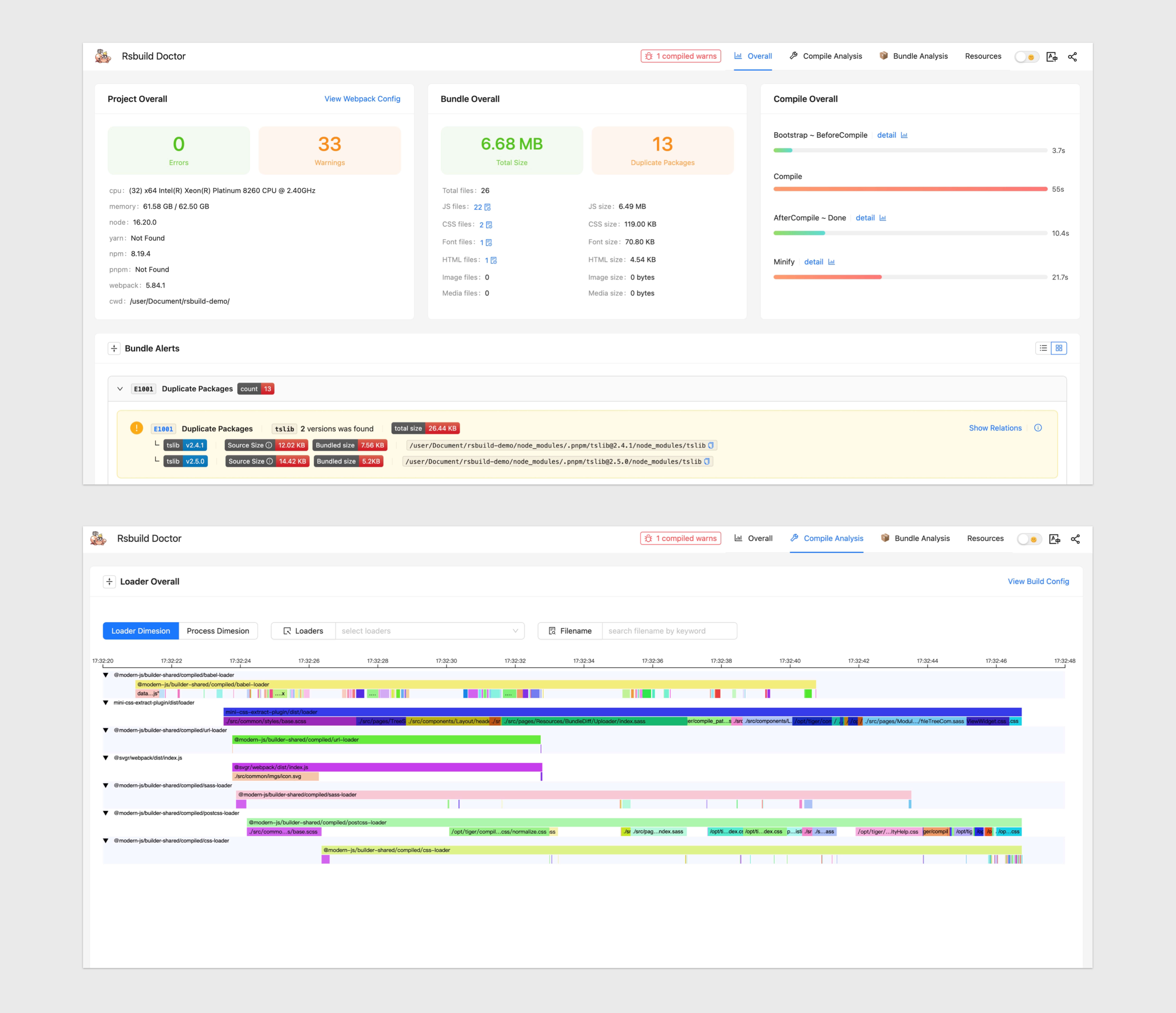 Rsdoctor preview